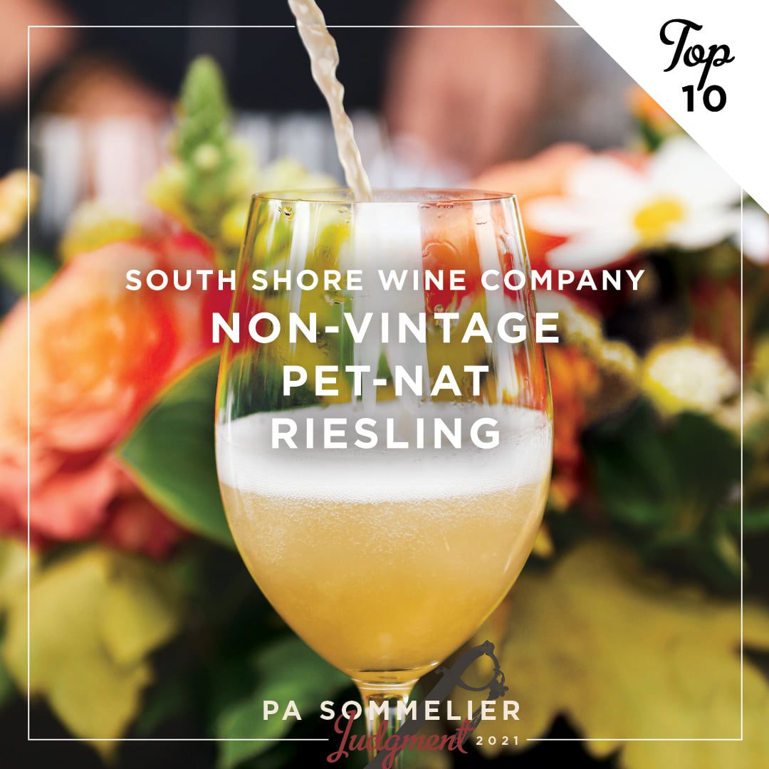 South Shore Pét Nat Riesling Named a Top Wine at PA Sommelier Judgment