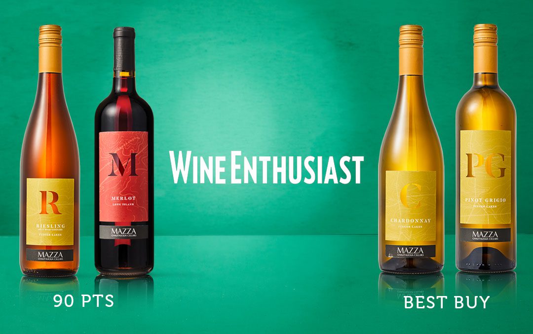 Wine Enthusiast features Mazza and the Lake Erie AVA